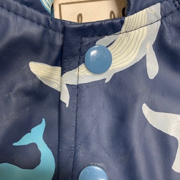 Hatley Whale Raincoat Kids Size 1 - Picture 6 of 9